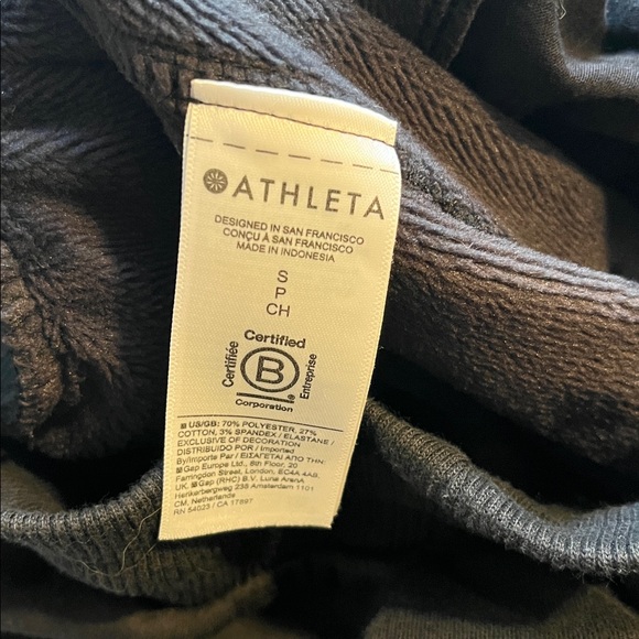 Athleta | Cozy Karma Zip Pants | Black | Size SPetite - Picture 12 of 14